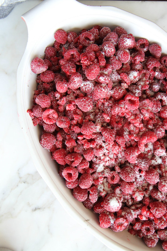 Raspberry Crisp, gluten free vegan and cane sugar free