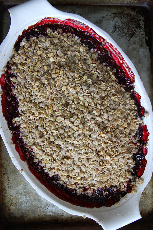 Raspberry Crisp, gluten free vegan and cane sugar free