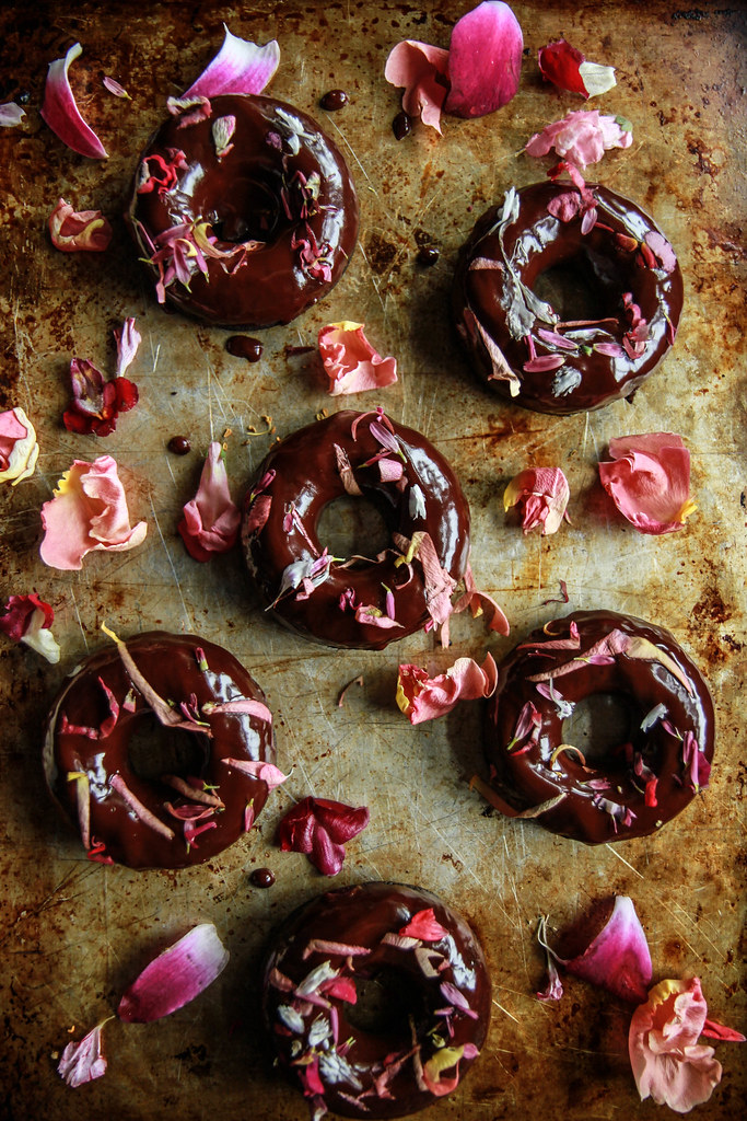Chocolate Mocha Beet Donuts- Gluten Free and Vegan