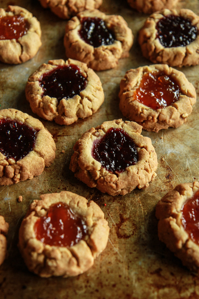 Gluten Free Vegan Angel Thumbprints