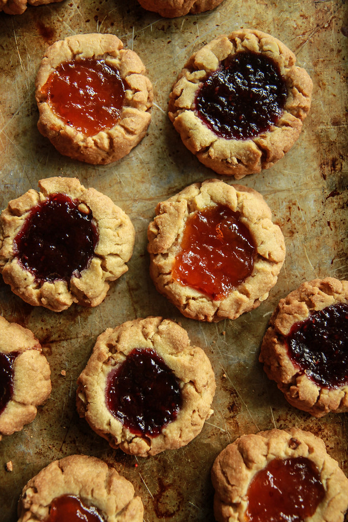 Gluten Free Vegan Angel Thumbprints