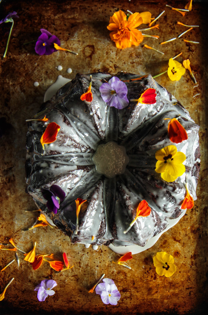 Chocolate Coffee Zucchini Cake (Vegan and Gluten-free) from heatherchristou.com