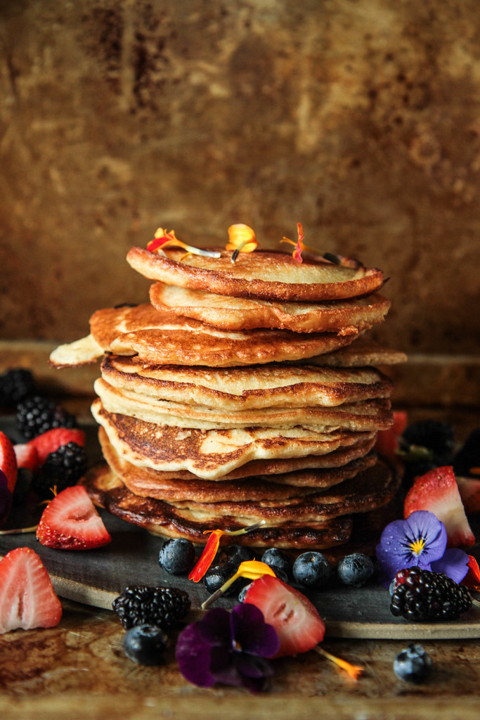 The Best Pancakes (Vegan and Gluten-free) from heatherchristou.com