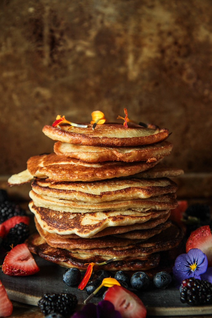 The Best Pancakes (Vegan and Gluten-free) from heatherchristou.com