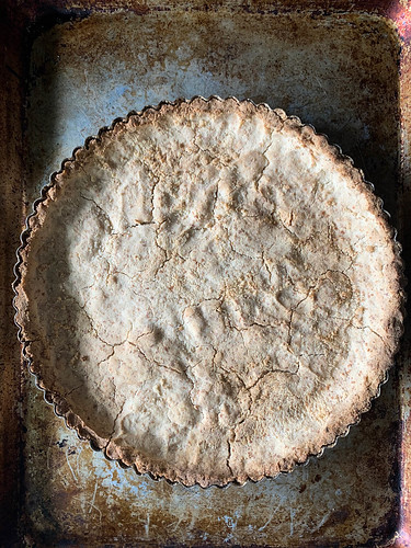 Vanilla Berry Ice Cream Tart (Vegan and Gluten-free) from heatherchristou.com