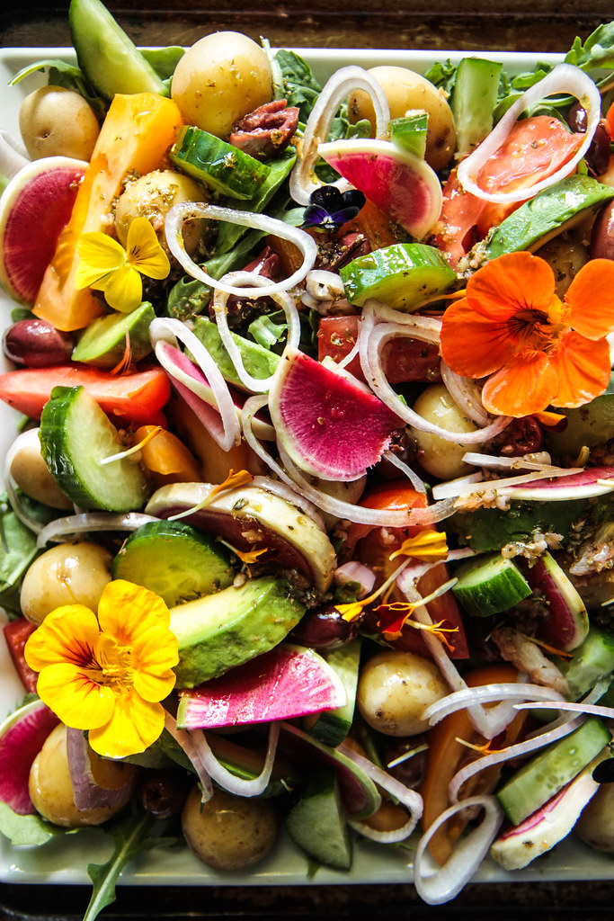 Mediterranean Salad from heatherchristou.com