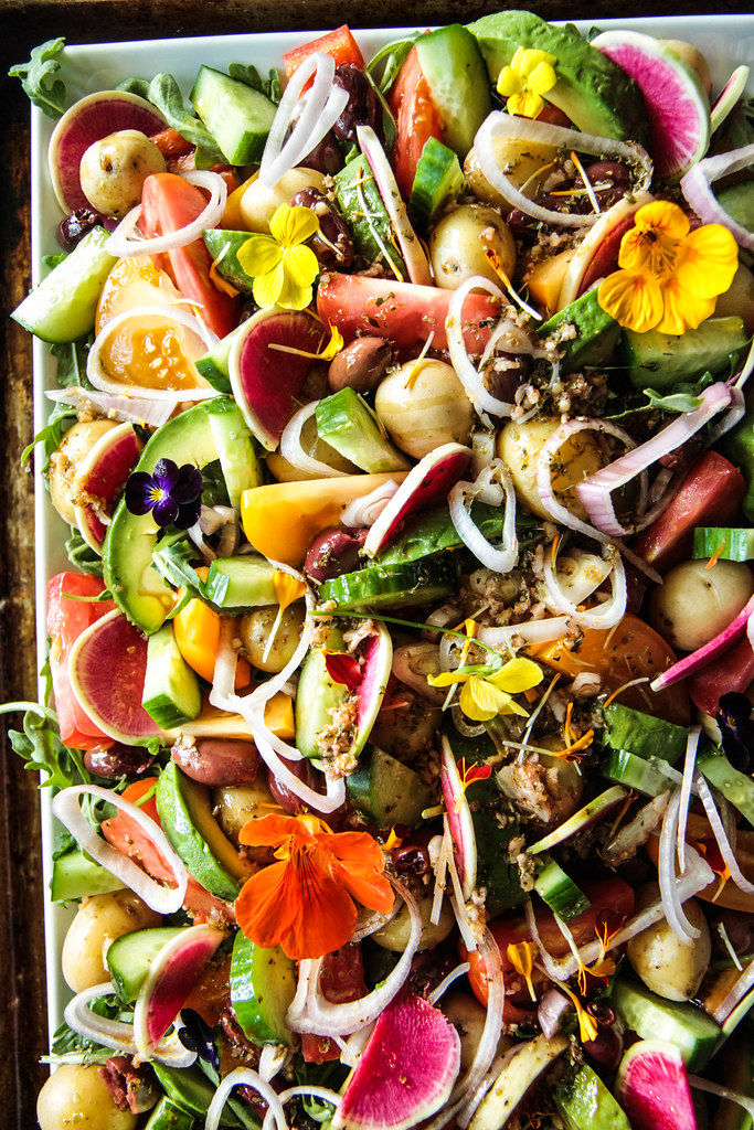 Mediterranean Salad from heatherchristou.com