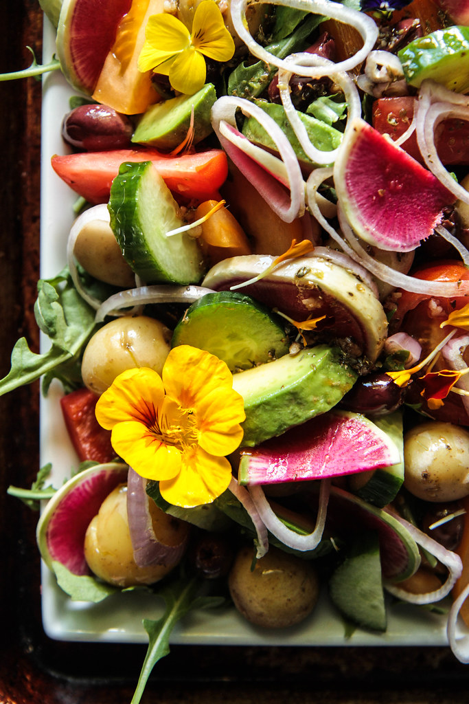 Mediterranean Salad from heatherchristou.com