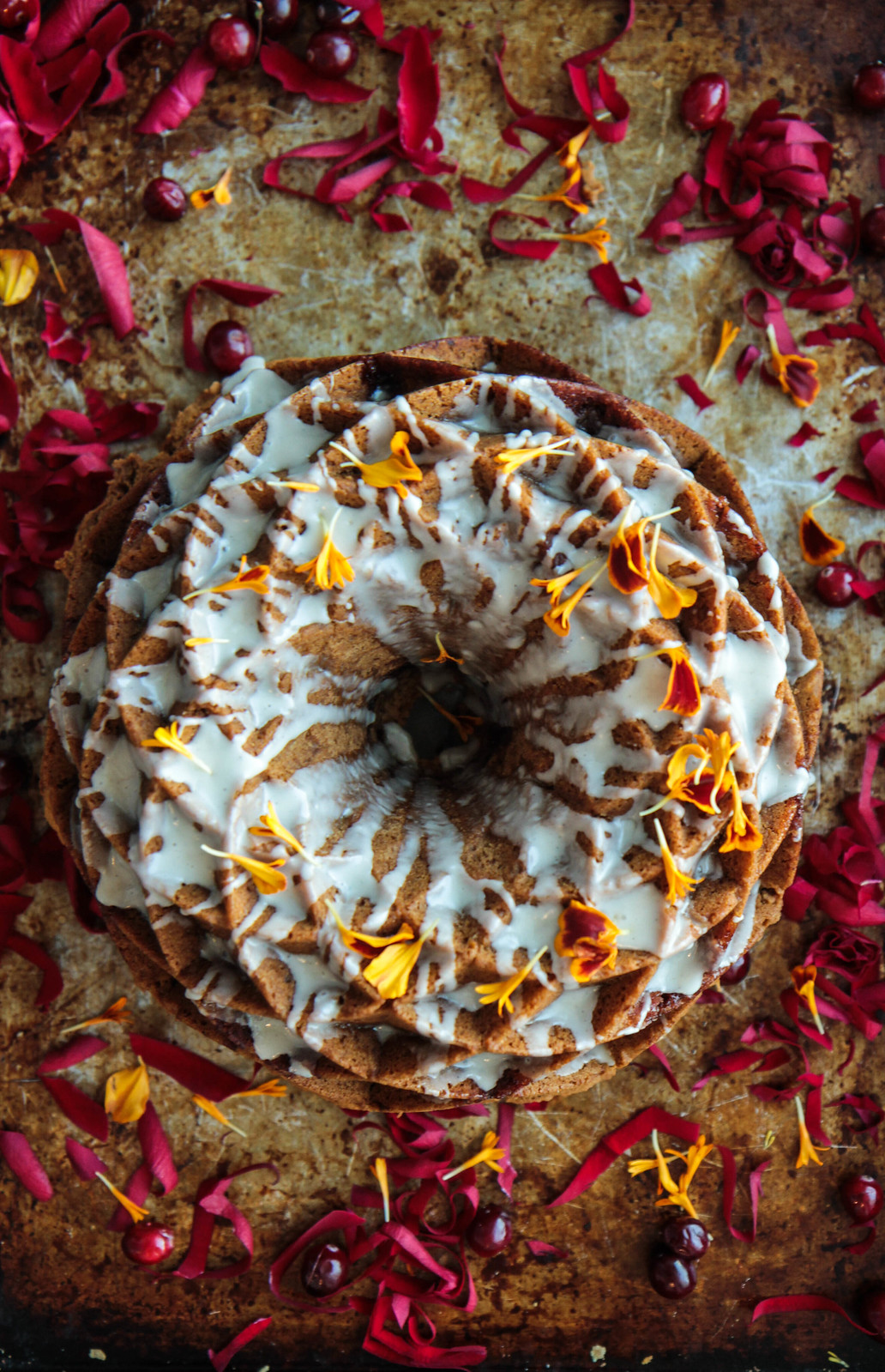 Pumpkin Pecan Coffee Cake (Vegan and Gluten-free)