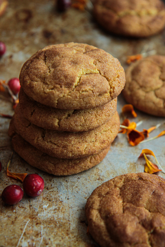 Pumpkin Snickerdoodles (Vegan and Gluten-free)