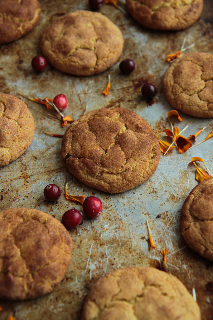 Pumpkin Snickerdoodles (Vegan and Gluten-free)