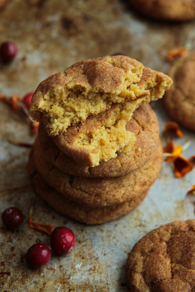 Pumpkin Snickerdoodles (Vegan and Gluten-free)