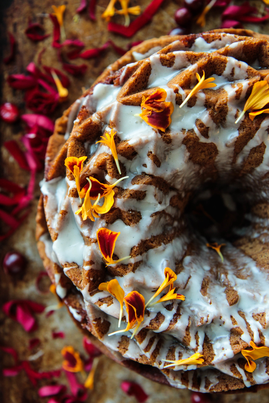 Pumpkin Pecan Coffee Cake (Vegan and Gluten-free)