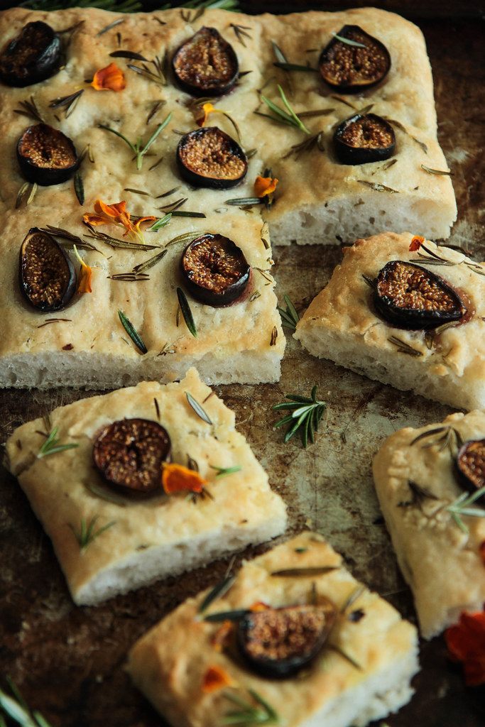 Focaccia Bread (Gluten-free and Vegan from heatherchristou.com